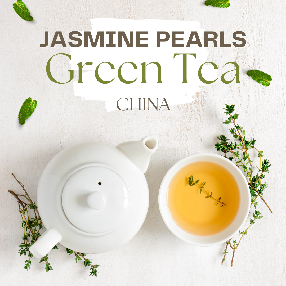 China Jasmine Pearls Green Tea (2 ounces) image