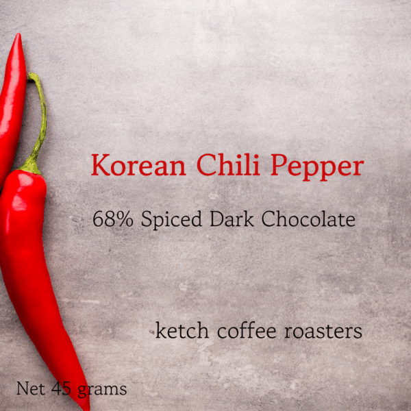 Koren Chili Pepper 68% spiced dark chocolate 