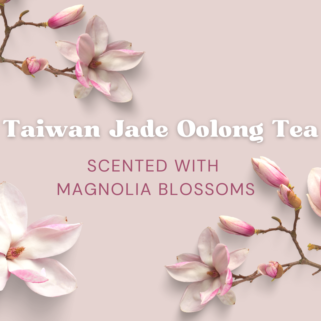 Taiwan Jade Oolong Tea: Scented with Magnolia Blossoms (2 ounces) image 0